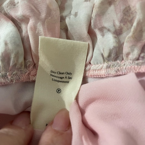 💕HOT💕NWT LoveShackFancy Zietta One Shoulder Dress in Dusty Amethyst Sz 12 - Picture 14 of 16